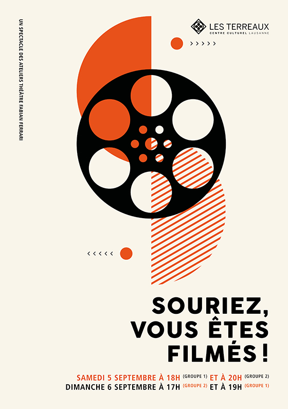 Affiche: Souriez, vous �tes film�s!