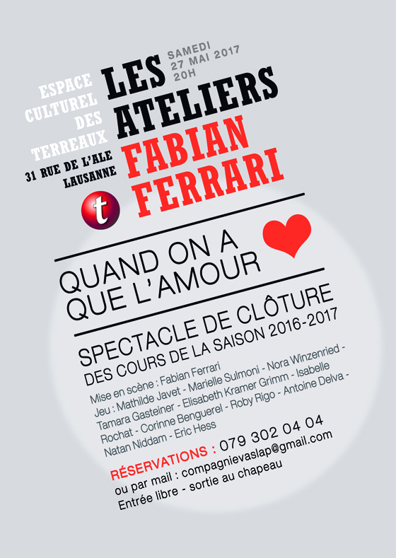 Affiche: Quand on a que l'amour